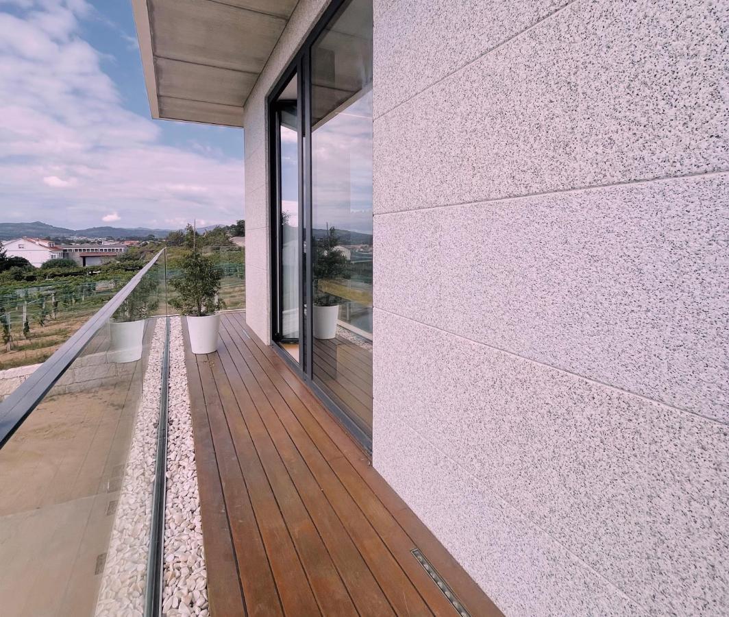 Habitación deluxe rodeada de viñedos Ribadumia Exterior foto